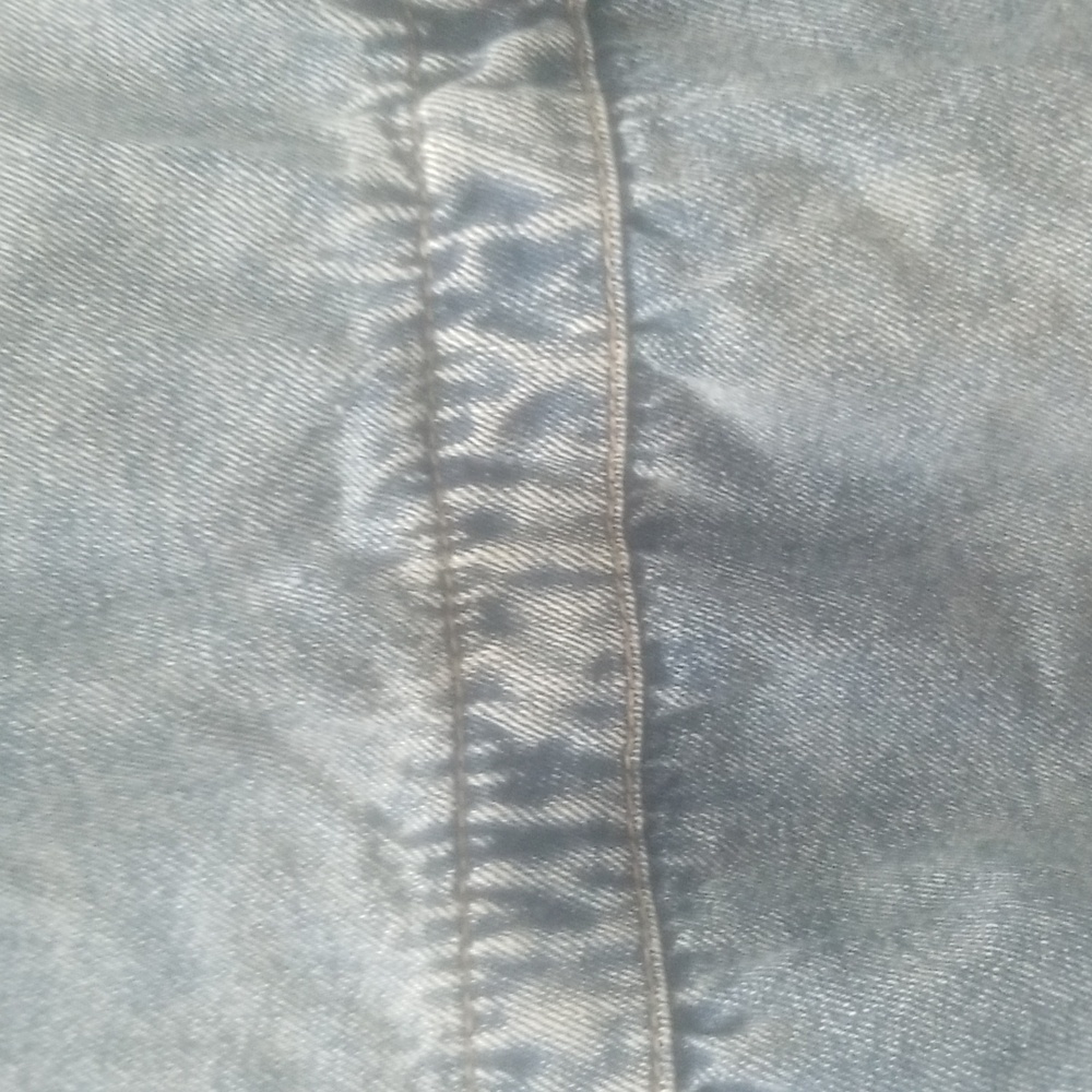 Suzanne Betro Peplum Denim Jacket (1X) NWT - Picture 9 of 12